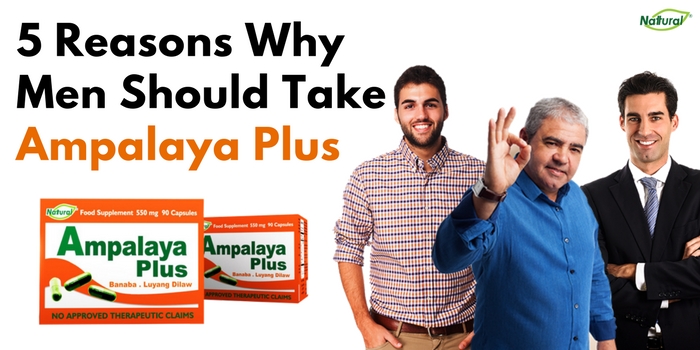 5 Reasons Why Men Should Take Ampalaya Plus