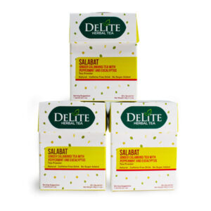 Delite Herbal Tea Salabat, 3Boxes, 60 sachets