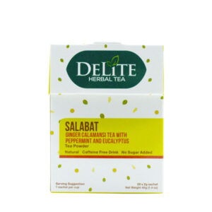 Delite Herbal Tea Salabat, 3Boxes, 60 sachets